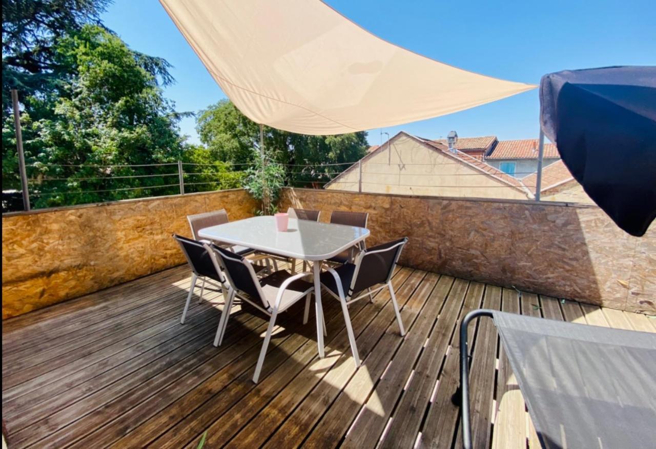 Apartmán T3 En Duplex Pour 6 Pers Bien Place Terrasse Et Parking Inclus Toulouse Exteriér fotografie